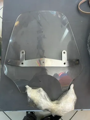 Bolha parabrisa da Honda Shadow (estava em uma 750cc ano 2007)