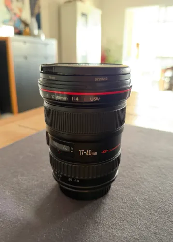 Lente Canon USM 17-40mm 1:4 