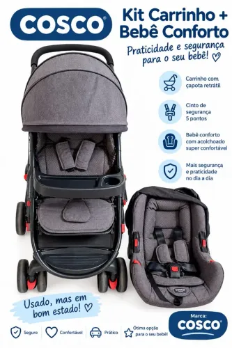 Kit para o seu bebê usado mas em bom estado ?
