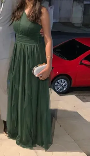 Vestido Madrinha Verde Oliva