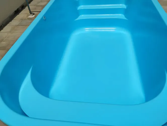 Reforma de piscina de fibra 