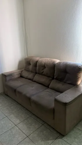 Sofá retrátil 3 lugares