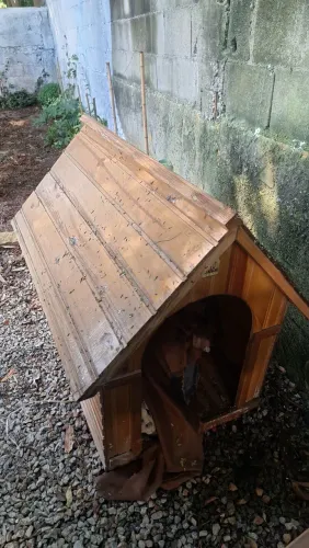 Doa-se casa de cachorro grande porte usado 