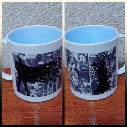 Canecas de polímero com tema do Batman