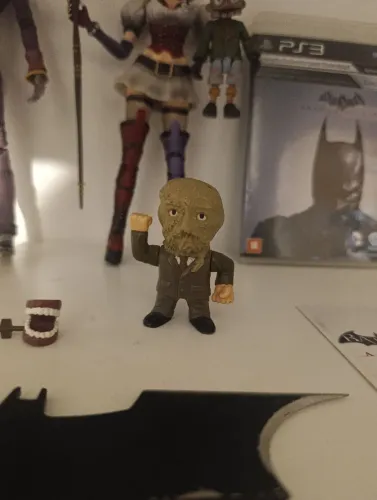 Miniatura batman - espantalho cereal 2008 Nestlé