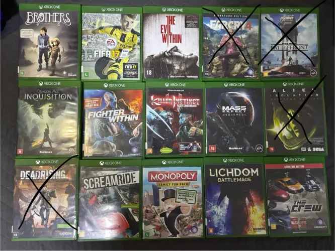 Jogos Xbox One Originais !