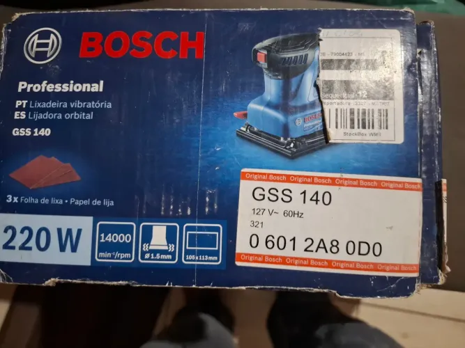LIXADEIRA PROFISSIONAL BOSCH 