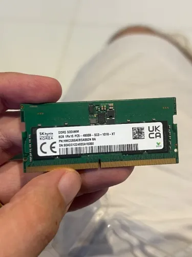 Memória RAM 8gb ddr5 4800hz Sodine notebook