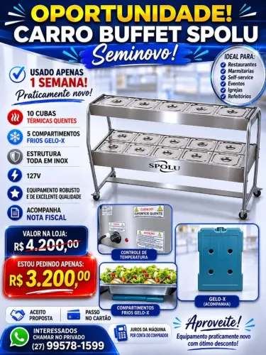 CARRO BUFFET SPOLU SEMINOVO - OPORTUNIDADE 
