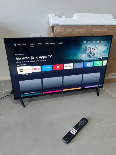 TCL 1 semana de uso | Smart TV muito nova 32 polegadas