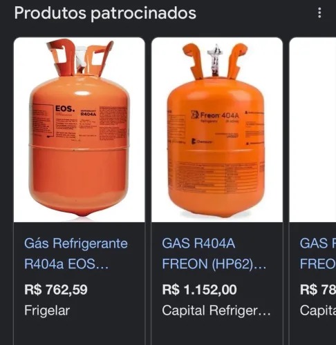 Fluido Refrigerante R404A