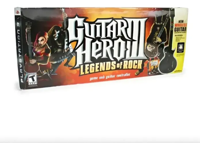 Gutar Hero 3 Legends Rock Original PS3 NOVA