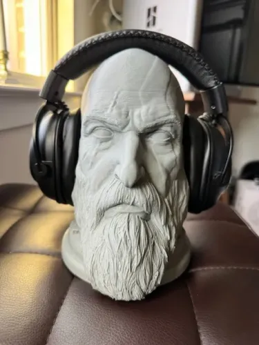 (Sob Encomenda) Suporte para Fone de Ouvido Kratos