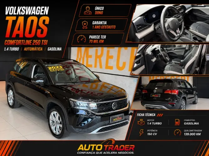 Volkswagen Taos Comfortline 1.4 250 TSI Flex AUT 2023