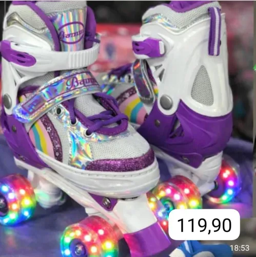 Patins tamanho regulável 30 ao 38 