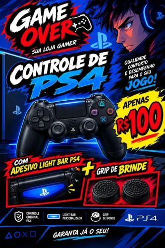 Controle de ps4