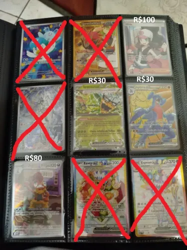 Cartas avulsas pokemon