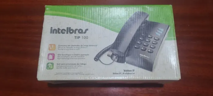 Telefone IP Intelbras. IP100  Novo 