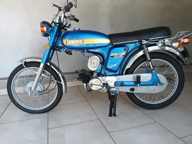Yamaha YB 50 1974 Original placa mercosul