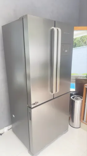 Geladeira side by side Brastemp 