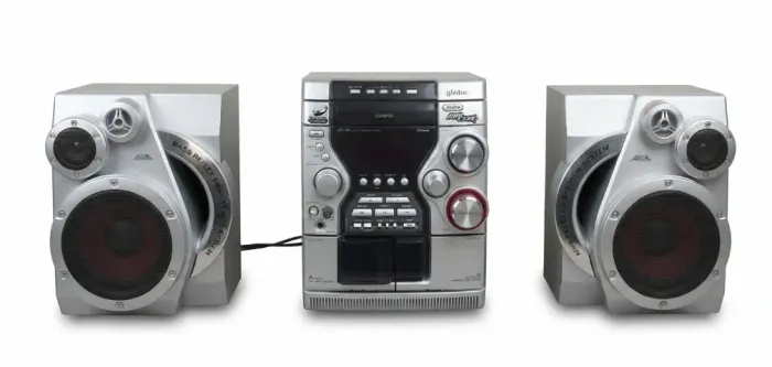 Mini System Aiwa Compacto com Duas Caixas de Som dv00274