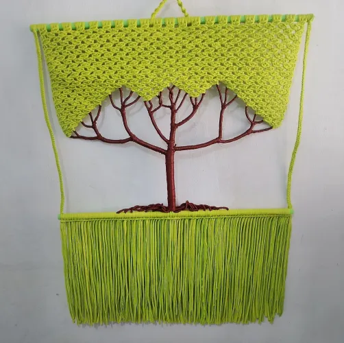 PAINEL MACRAMÊ ÁRVORE DA VIDA 