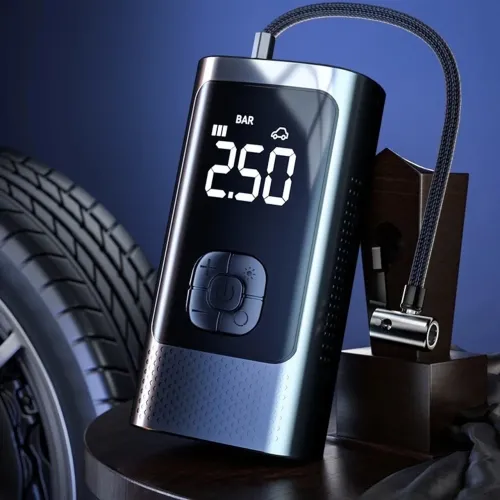 MINI COMPRESSOR PORTÁTIL SEM FIO - ESSENCIAL PARA CARRO, MOTO E BIKE ?