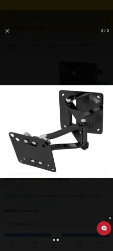 Suporte Tv Aironflex S A 300 Parede Articulado 23-40" Preto