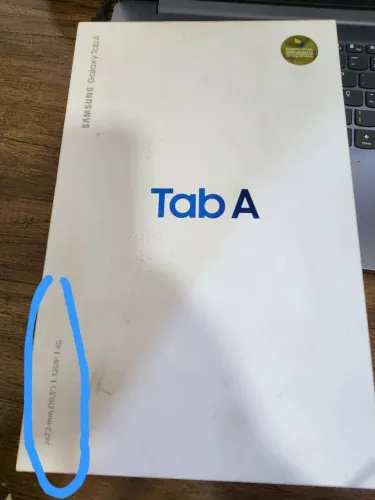 Tablet galaxy Samsung Tab A tela 10.5 32G aceita chip