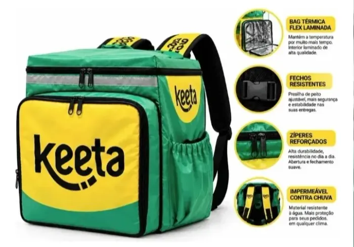 Bag de entrega da KEETA Nova