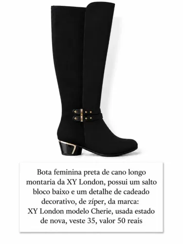 Bota feminina