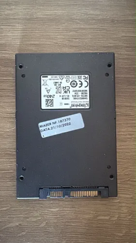 SSD Kingston 240gb com Windows 11 instalado