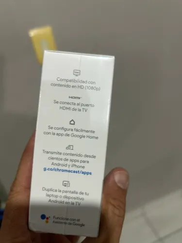 Chromecast 3 geração novo na caixa