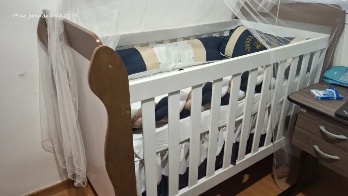 Berço Americano Mini Cama Soninho Completo