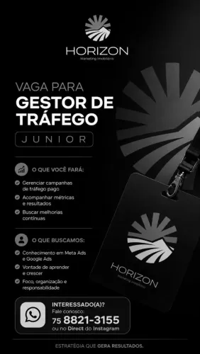 GESTOR DE TRÁFEGO - JUNIOR