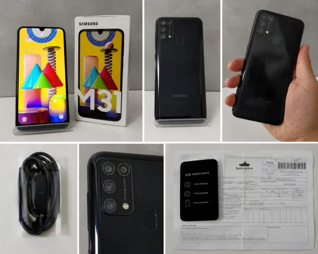 Samsung Galaxy M31 128GB | 6GB RAM | Seminovo | Completo na Caixa 