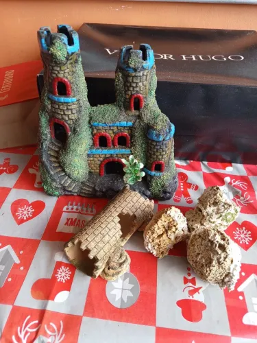 Decoração para aquário