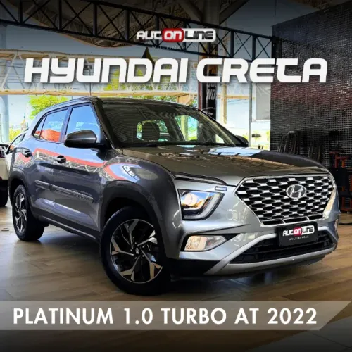 Hyundai Creta Platinum 1.0 TB 12V Flex AUT 2022