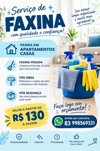 Faxina 130$