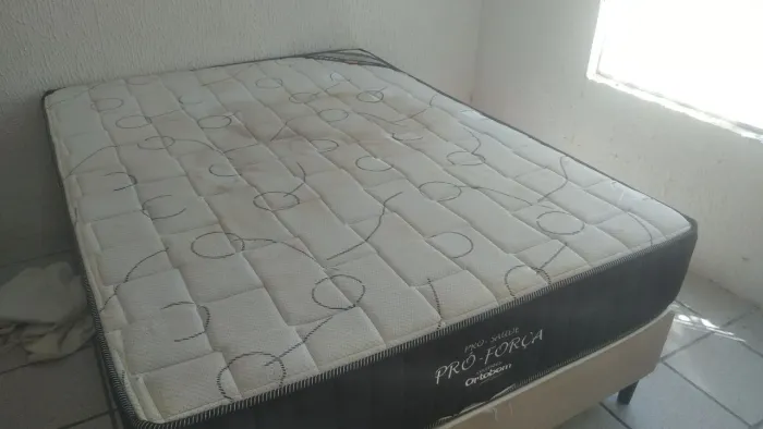 Cama e  colchão  pro- força ortobom 