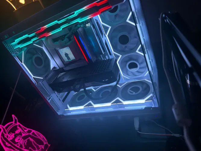 PC HIGH END WHITE BUILD | Ryzen 9800X3D + + 32GB DDR5