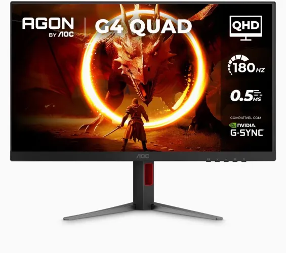 Monitor Gamer AOC AGON QUAD 27" QHD 180Hz