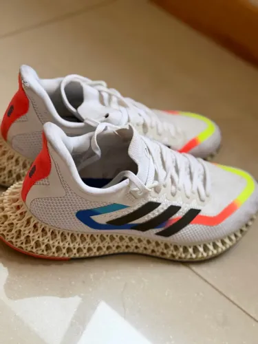 Tênis Adidas 4D Original Branco Neon - Tamanho 42