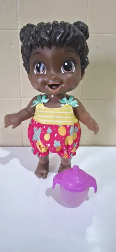 Boneca baby alive pulinho