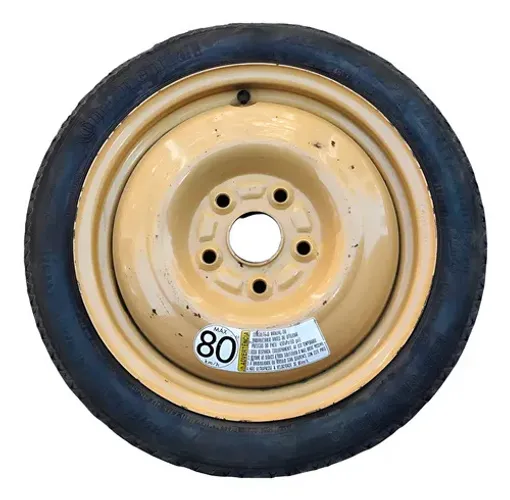 Roda Estepe Aro 15 Suzuki Swift Sport 2013 2014 2015 Amarelo