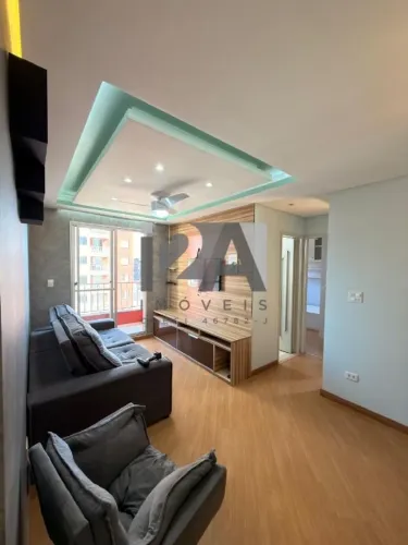 Apartamento no condominio terra nova, 55 m² para locação, com 2 dormitórios, 1 vaga de gar