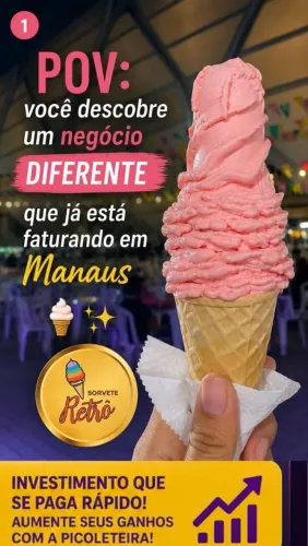 Máquina Sorvete Americano