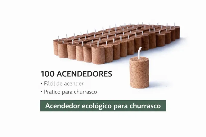Bastão acendedor de churrasqueira