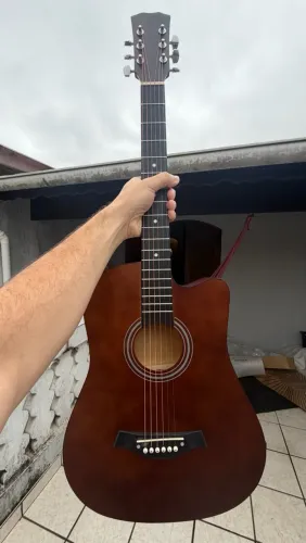 Violão novo - corda de aço