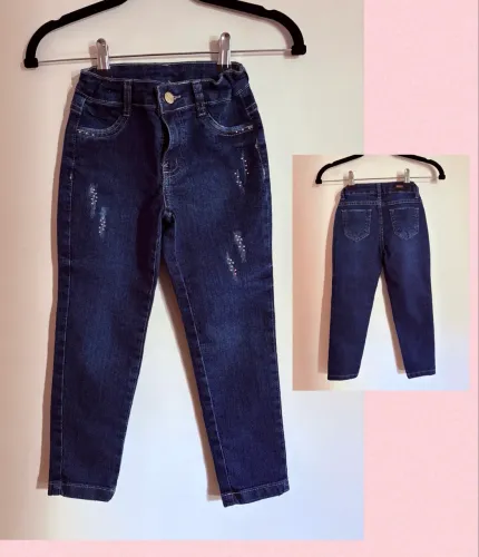 Calça jeans menina